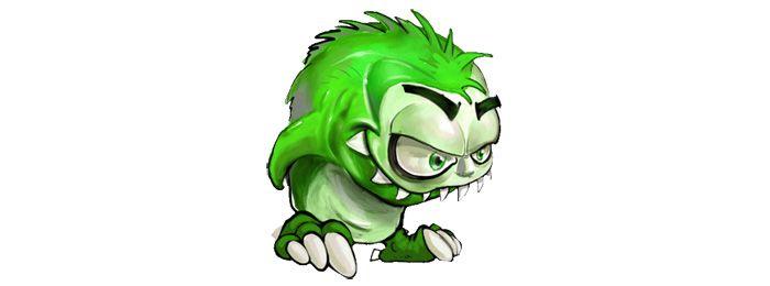 Green Monster Logo - Free Monster Logo, Download Free