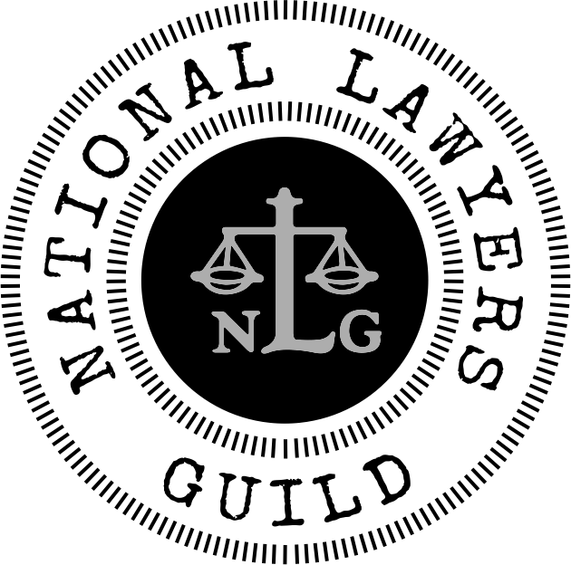 National Lawyers Guild Logo - negative logo