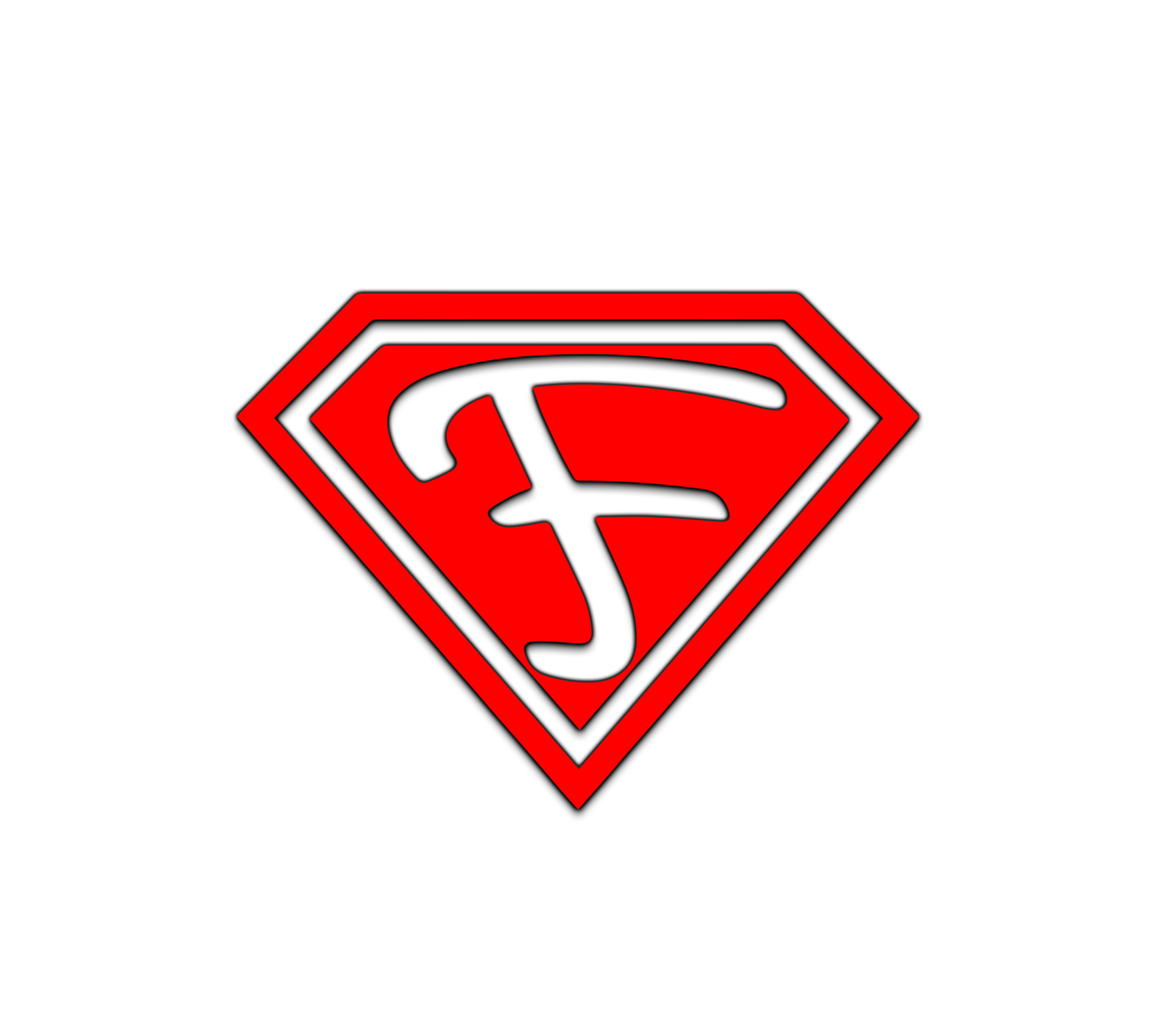 Red F in Shield Logo - Funderbuddies shield logo