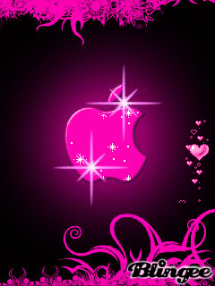 Pink Apple Logo - Pink Apple Picture #63950180 | Blingee.com