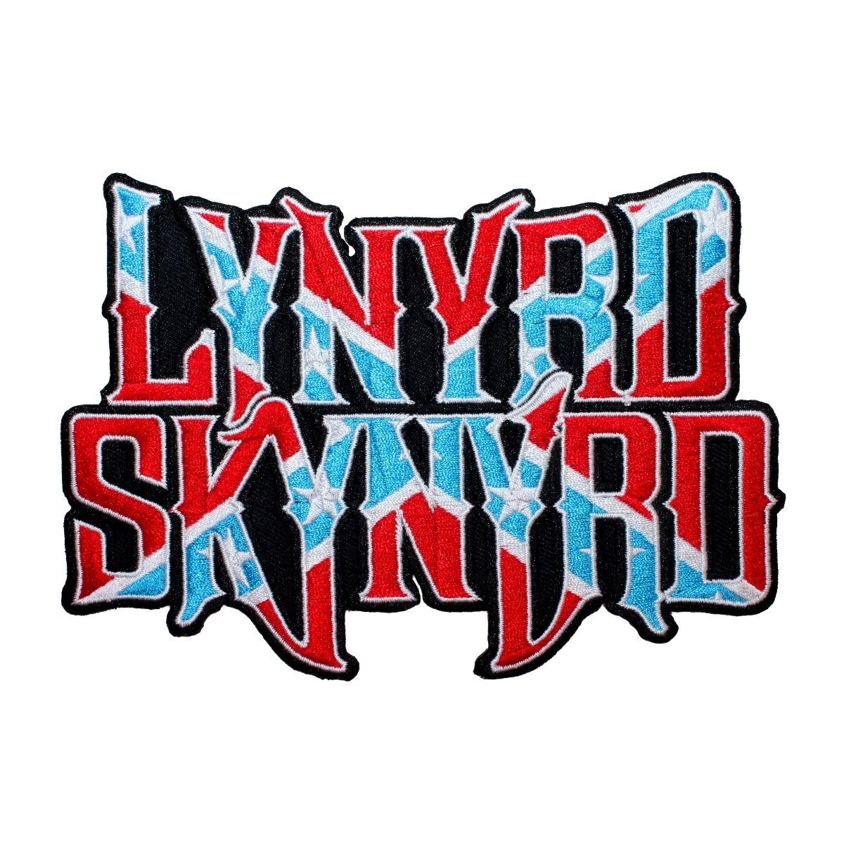 Lynyrd Skynyrd Logo - Lynyrd Skynyrd Larger Band Logo Patch Southern Rock Band Music ...