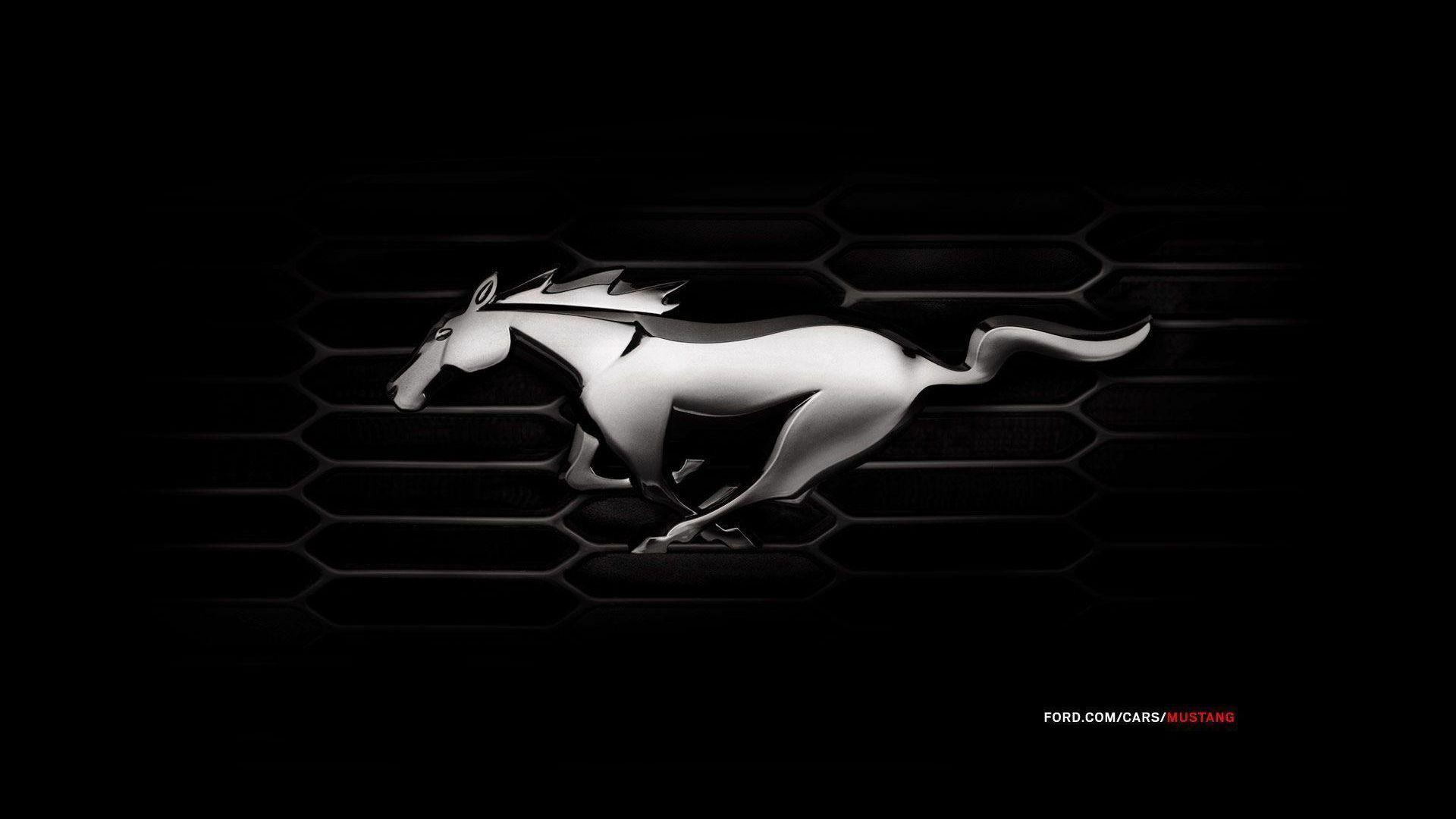 Mustang Car Logo - Ford Mustang Car Brand Logo Wallpaper - Wallpaper Stream