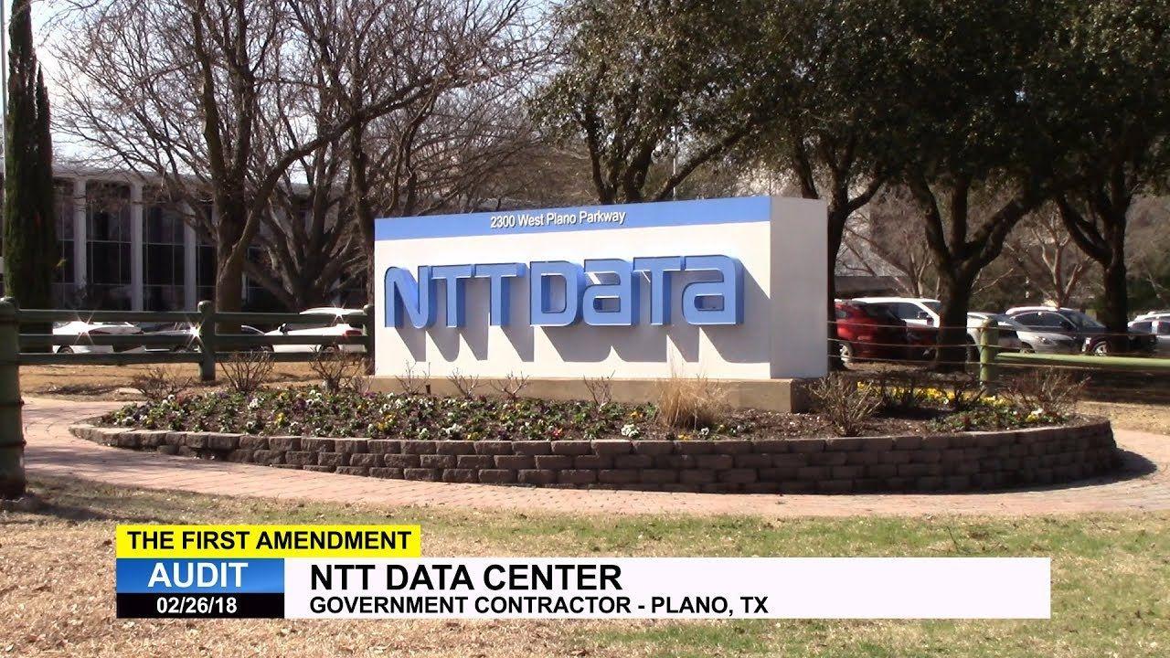 NTT Data Corporation Logo - First Amendment Audit - NTT Data Center - Plano, TX - YouTube