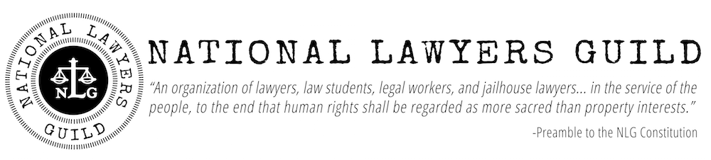 National Lawyers Guild Logo - NLGlogo W Name Preamble