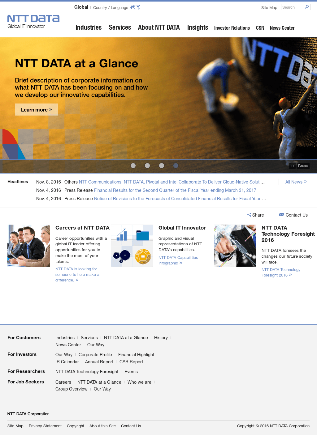 NTT Data Corporation Logo - NTT DATA Competitors, Revenue and Employees - Owler Company Profile
