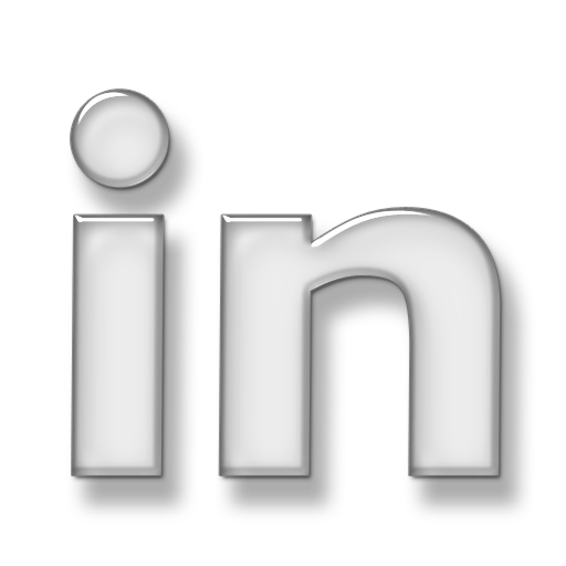 Linked in Black and White Logo - linkedin icon