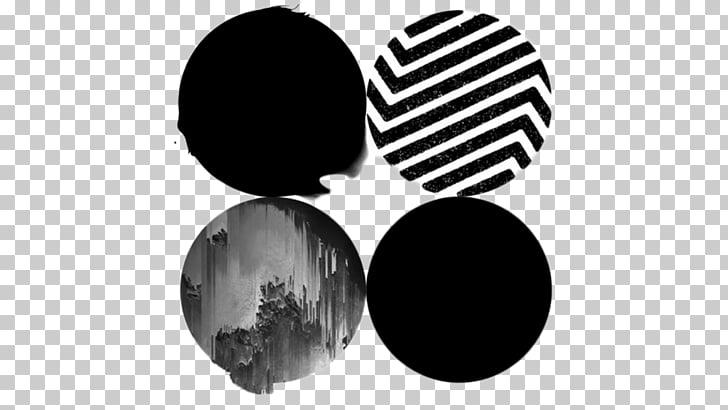 Linked in Black and White Logo - Wings BTS Love Yourself: Her Song 21st Century Girl, metal logo