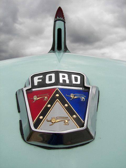 Entertainment Car Logo - Ford Crest under Clouds | FORD | Ford, Classic Cars, Cars