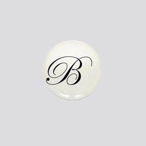 Black Script B Logo - Black Edwardian Script Font Monogram K Buttons