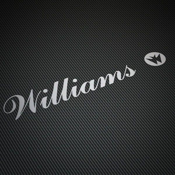 Entertainment Car Logo - Sticker Williams Entertainment Logo | MuralDecal.com