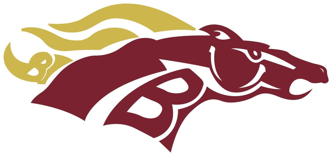 Red Bronco Logo - Logo, Crest, Mascot