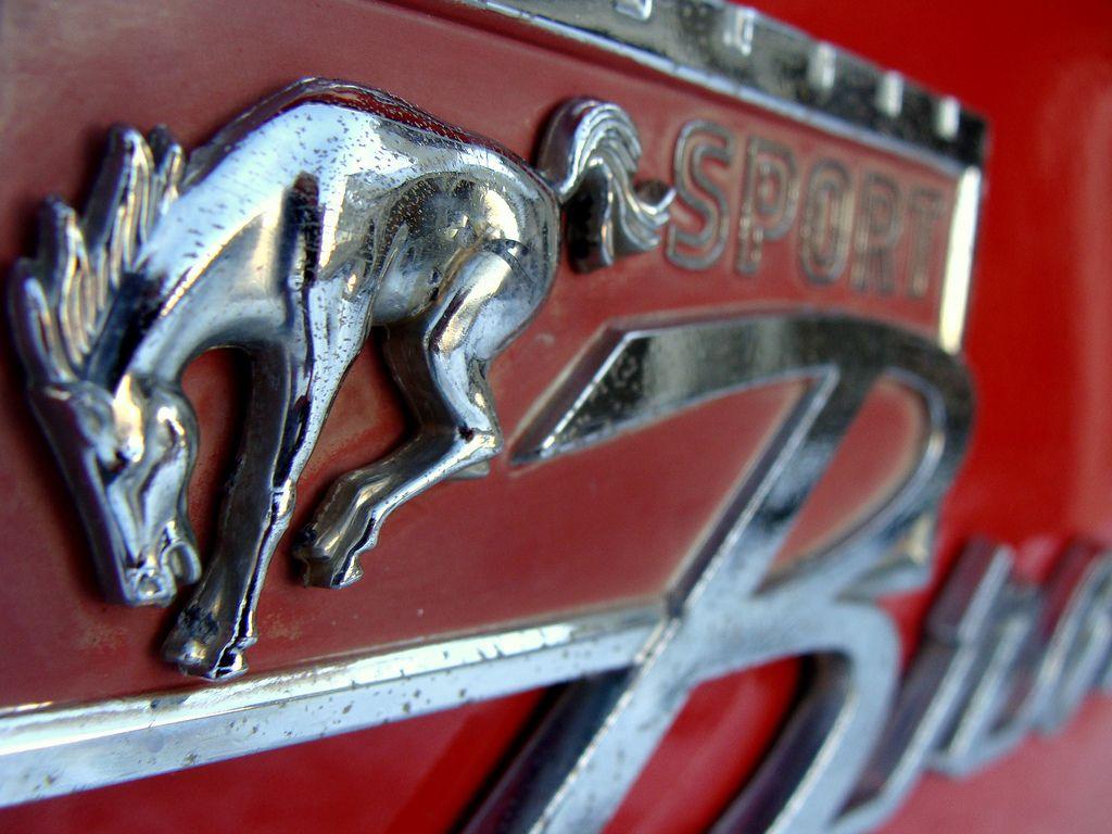Red Bronco Logo - red ford bronco logo. one of my dad's broncos. Mallory Ballard