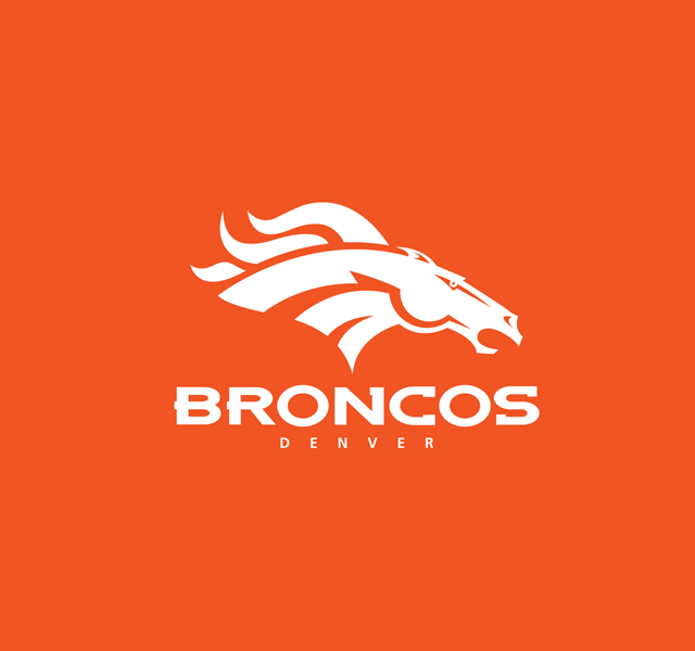 Red Bronco Logo - Denver Broncos Apparel-Cutter & Buck