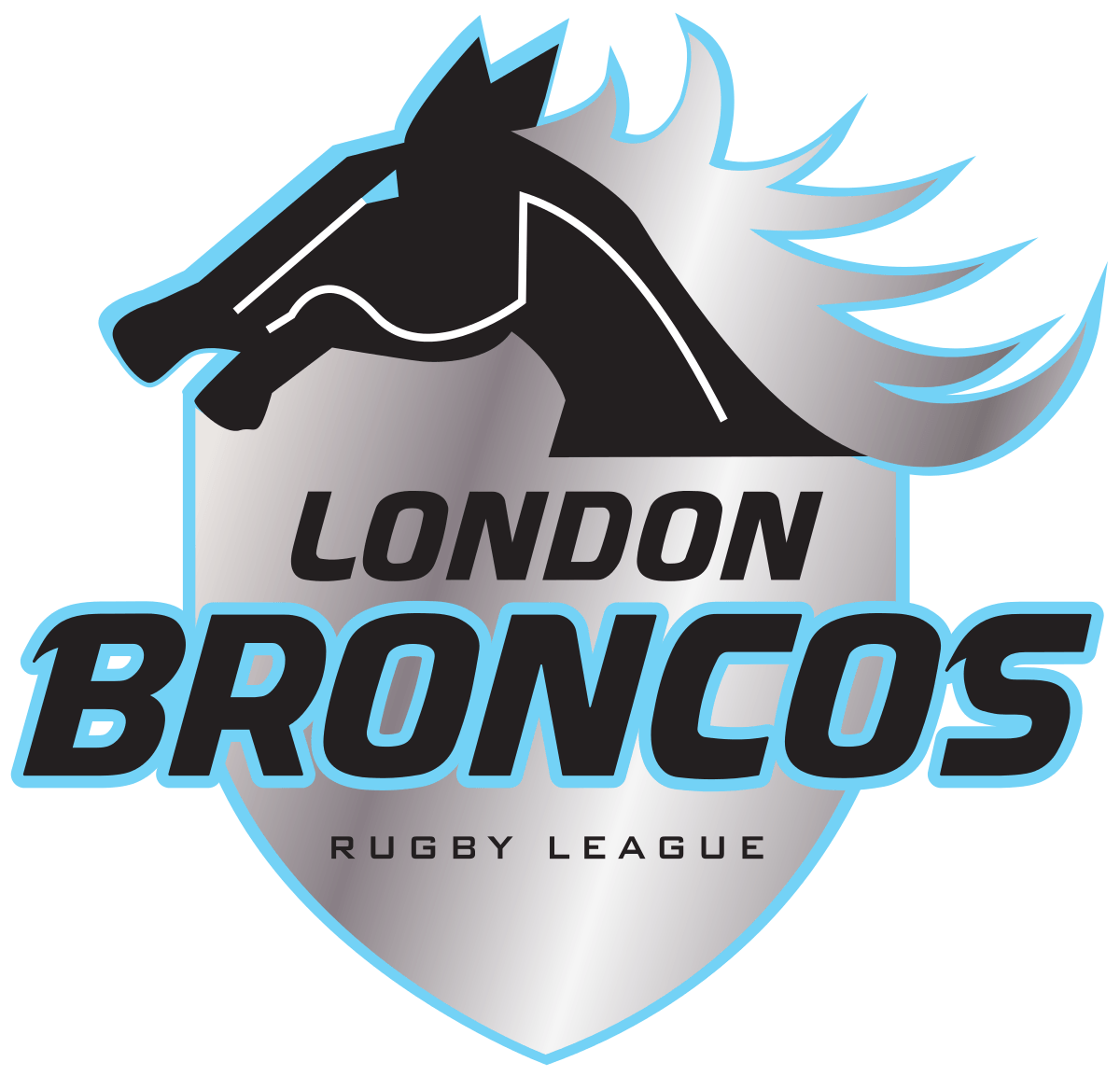 Red Bronco Logo - London Broncos
