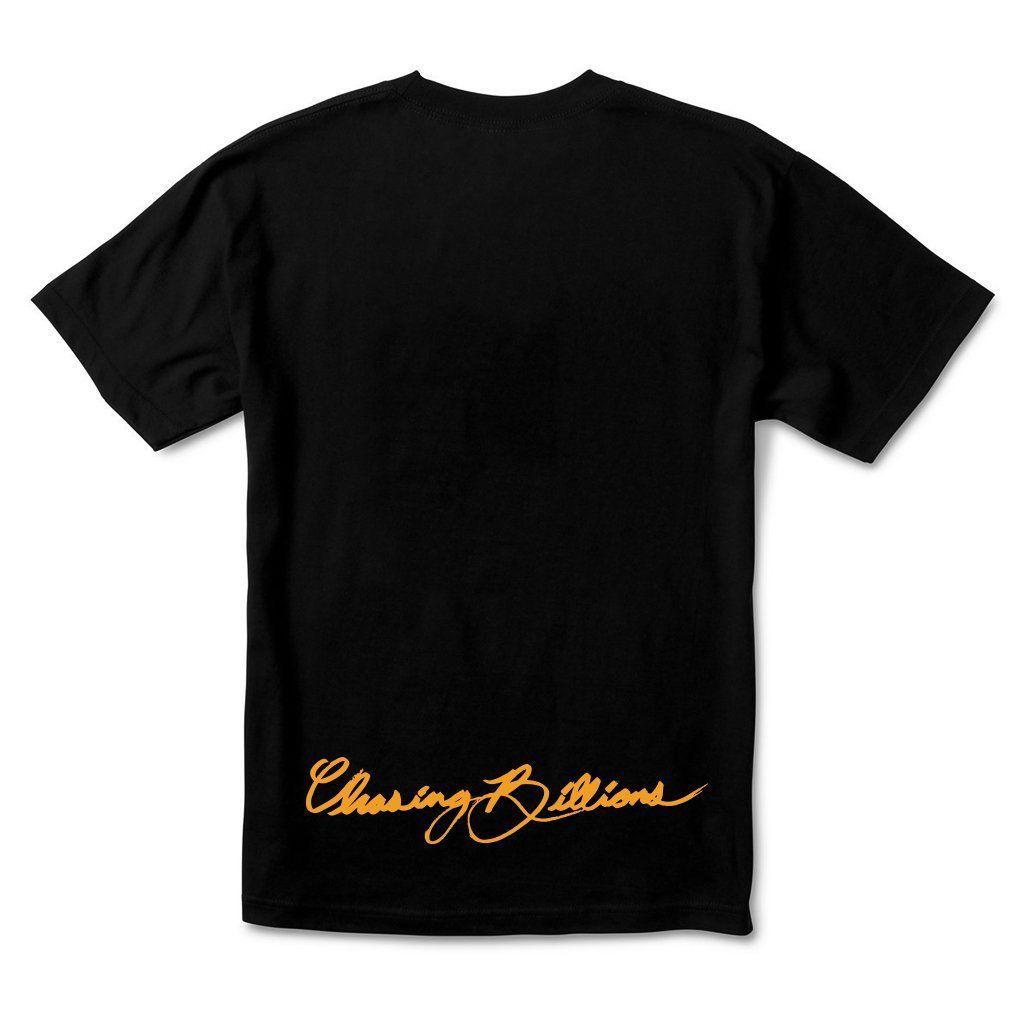 Black Script B Logo - Slim B Logo T-Shirt - The Shop on Hollywood