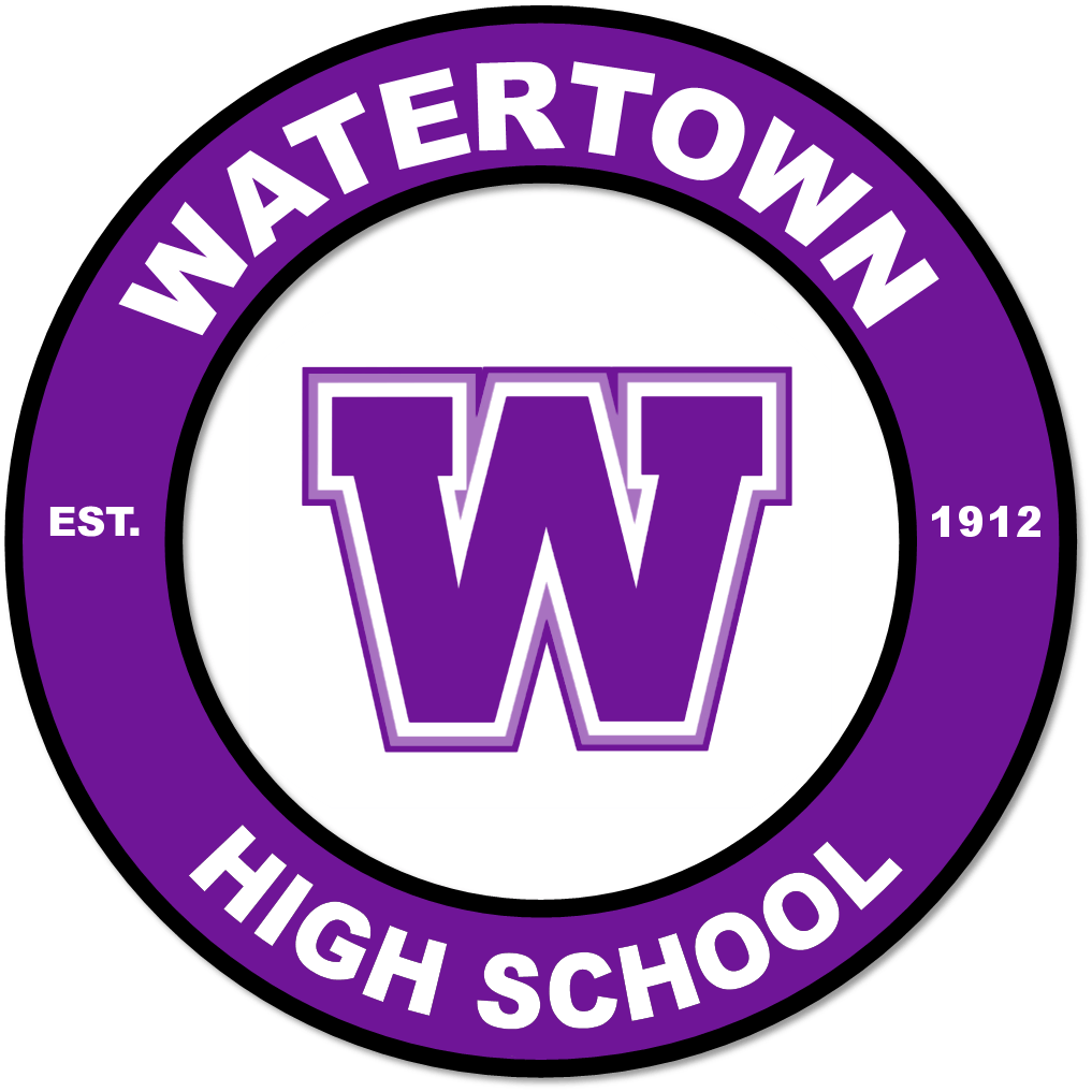 Purple School Logo - Watertown High School / Homepage