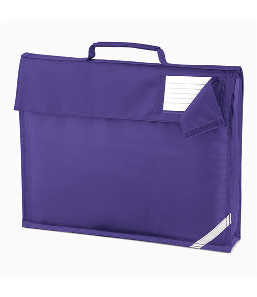 Purple School Logo - Purple School Book Bag Complete With School Logo