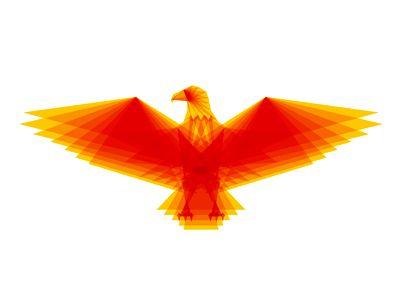Orange Eagle Logo - Eagle logo design symbol by Alex Tass, logo designer | Dribbble ...