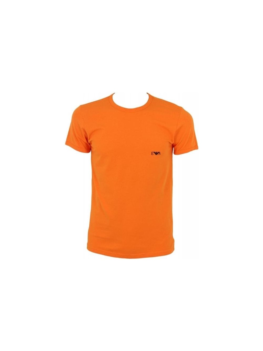 Orange Eagle Logo - Emporio Armani EA Eagle Logo T.Shirt in Orange - Northern Threads