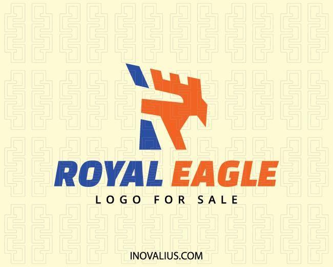 Orange Eagle Logo - Royal Eagle Logo For Sale | Inovalius