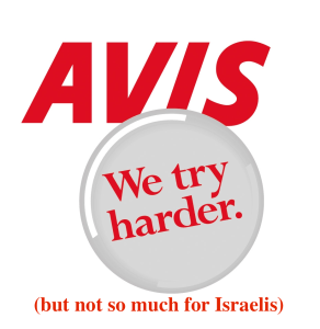 Avis Car Logo - Shocker: Avis Car Rental Bars Israeli Executive from Renting | Observer