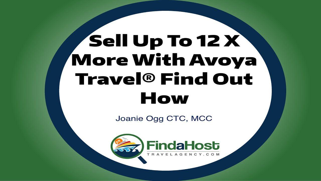 Avoya Travel Logo - Sell Up To 12 X More With Avoya Travel® Find Out How - YouTube