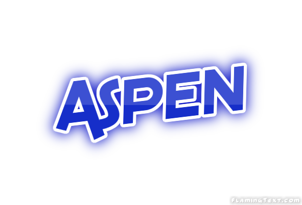 Aspen Logo - United States of America Logo | Free Logo Design Tool from Flaming Text