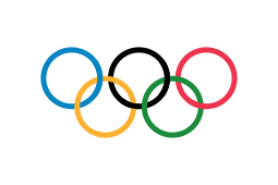 Black Green Blue Logo - Olympic symbols