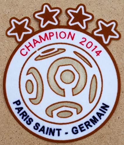 Blue Circle Soccer Logo - Official Paris Saint Germain PSG Champions 2014 Football Patch ...