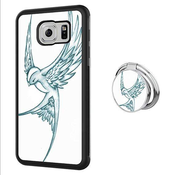 Flying Sparrow Logo - Amazon.com: Flying Sparrow Samsung Galaxy S6 Edge Case with Ring ...