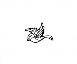 Flying Sparrow Logo - Little flying sparrow tattoo wallpaper | gettin inked! | Pinterest ...