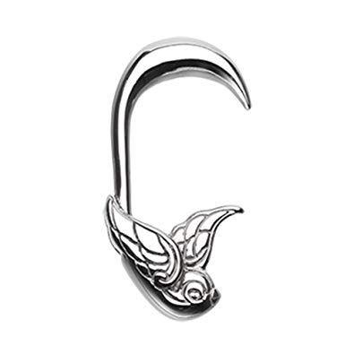 Flying Sparrow Logo - Amazon.com: Flying Sparrow Steel Ear Gauge Hanging Tapers (Sold as a ...