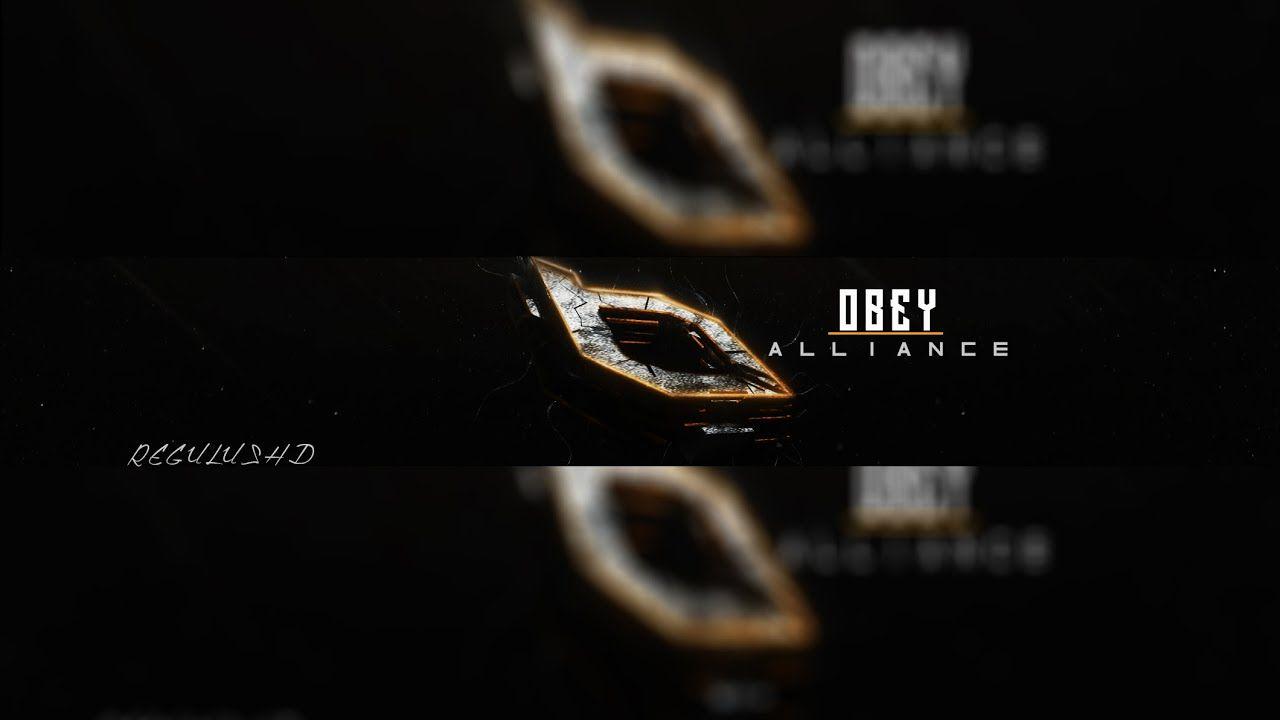 Obey GFX Logo - GFX SPEEDART. OBEY 3D Banner