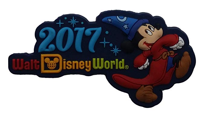 Disney Mickey 2017 Logo - Disney Parks Magnet - 2017 Sorcerer Mickey Mouse at Amazon's ...