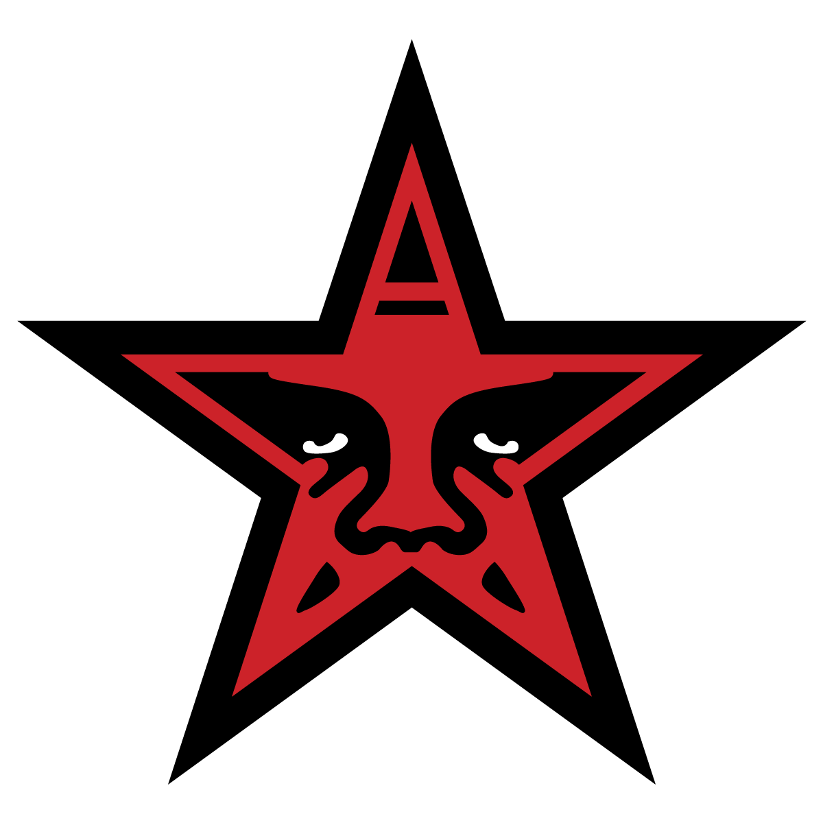 Obey GFX Logo - Obey Giant Star Red Logo Vector | Free Vector Silhouette Graphics AI ...