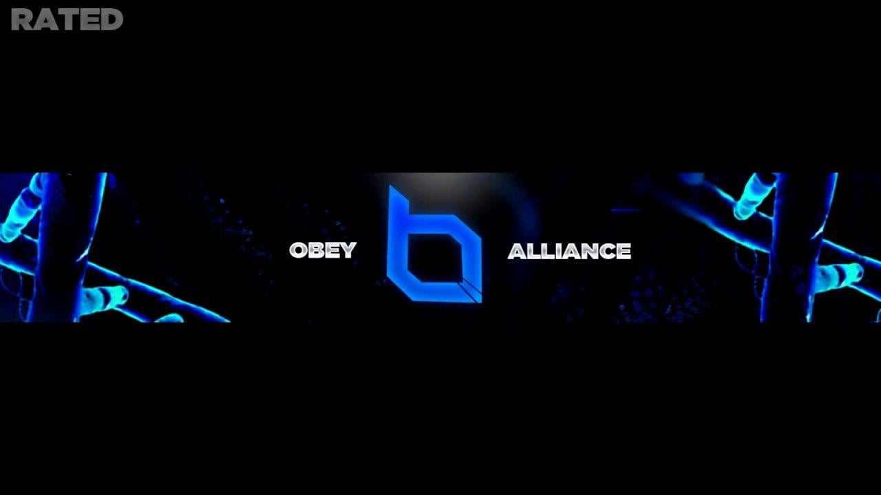 Obey GFX Logo - Speedart- Obey Alliance YouTube banner sppedart! (@ObeyAlliance ...