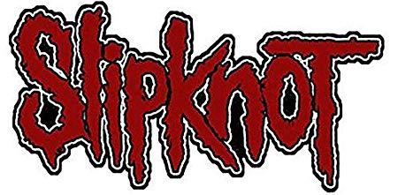 Red Slipknot Logo - Slipknot logo iron-on / sew-on patch (cv red black): Amazon.co.uk ...