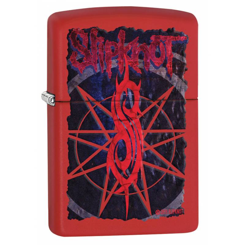 Red Slipknot Logo - Slipknot - Official Zippo Shop