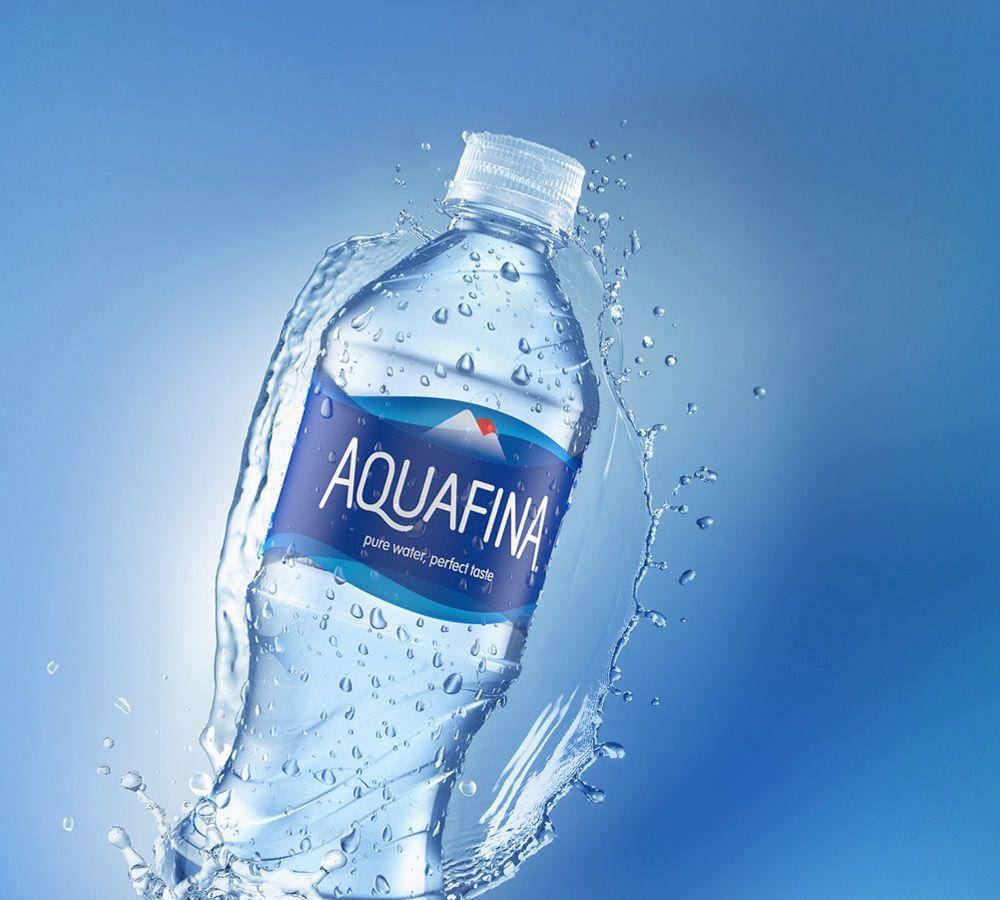 Water Bottle Logo - Brand New: New Logo and Packaging for Aquafina done In-house