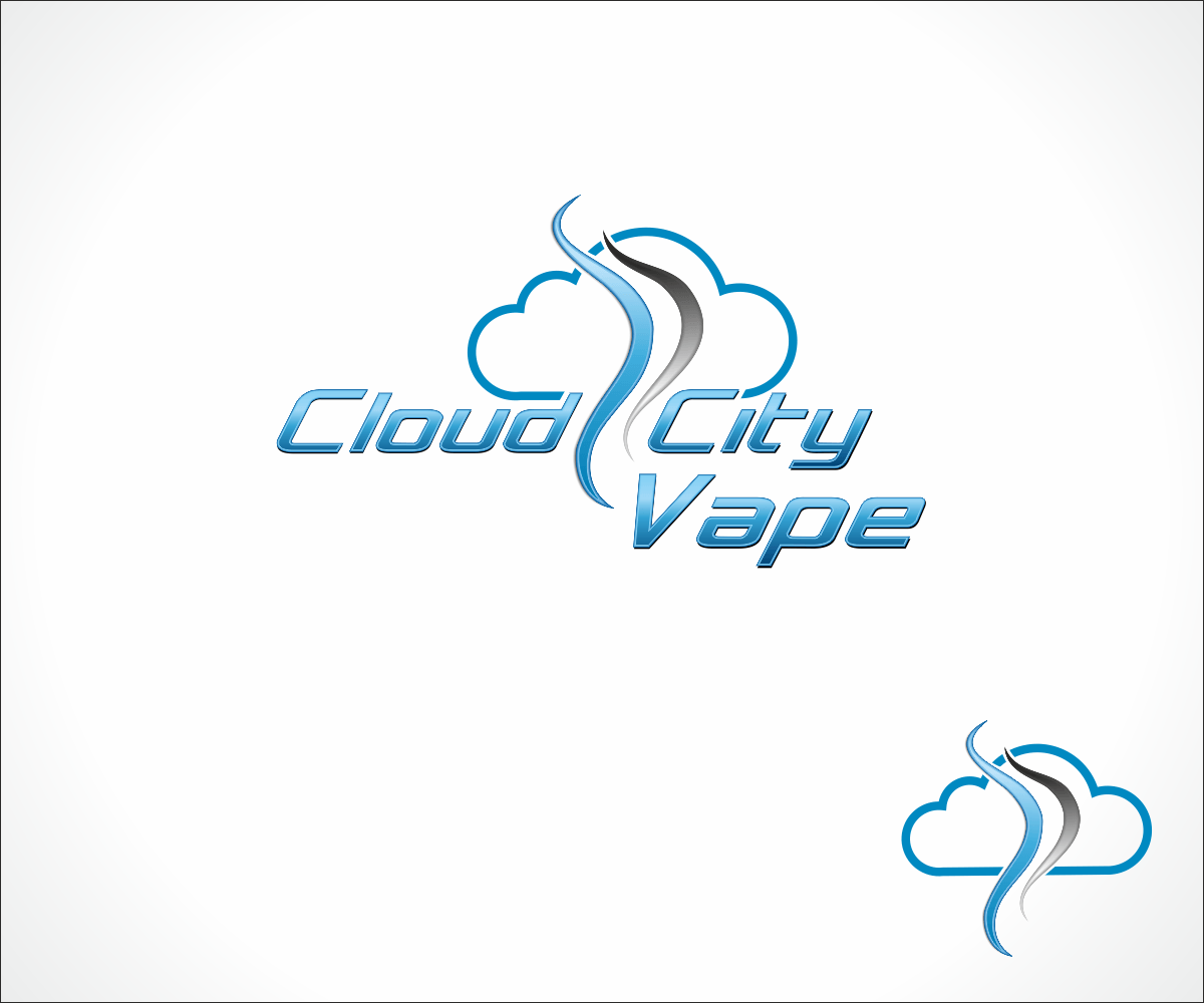 Cloud Vape Logo - Bold, Modern, Cigarette Logo Design for Cloud City Vape *Not ...