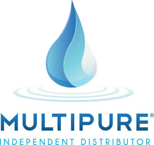 Water Bottle Logo - MultiPure Glass Water Bottle