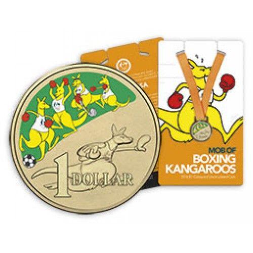 Kangaroos Basketball Logo - $1 Unc Boxing Kangaroo Basketball
