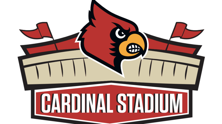 UofL Cardinal Logo - New Cardinal Stadium logo draws mixed response - Louisville Business ...