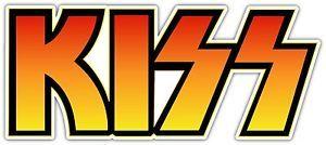 Kiss Band Logo - KISS Sticker Decal *3 SIZES* Rock Roll Vinyl Bumper Wall Logo Band