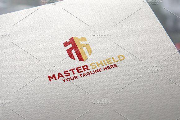 M Shield Logo - Master Shield Logo. Letter M Logo Logo Templates Creative Market