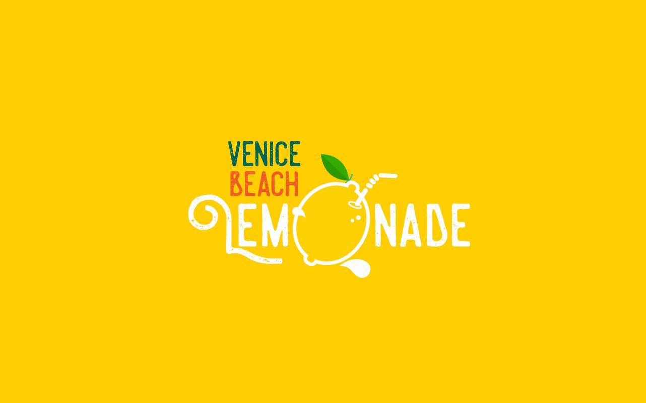 Lemonade Logo - Bold, Playful, Food Store Logo Design for Venice Beach Lemonade