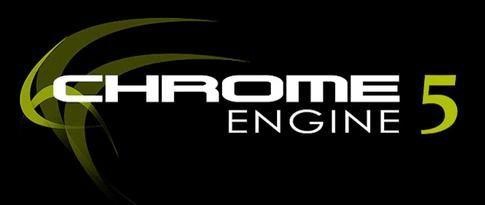 Space Bound Sniping Logo - Chrome Engine
