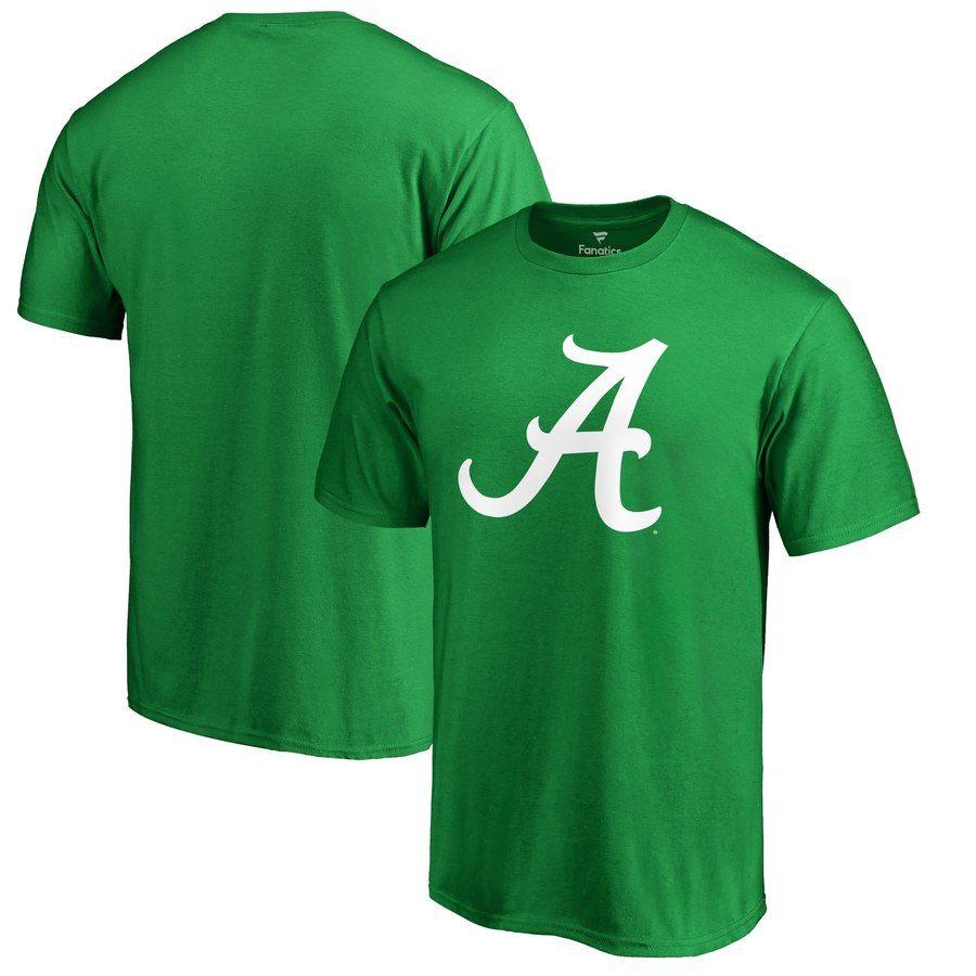 Green Tide Logo - Fanatics Branded Alabama Crimson Tide Kelly Green St. Patricks Day ...