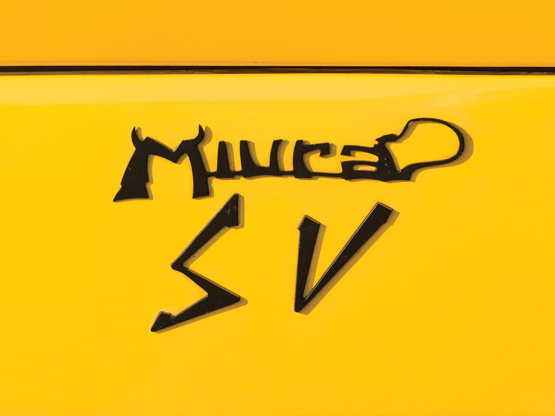 Miura Logo - RM Sotheby's - 1971 Lamborghini Miura P400 SV by Bertone | Arizona 2016