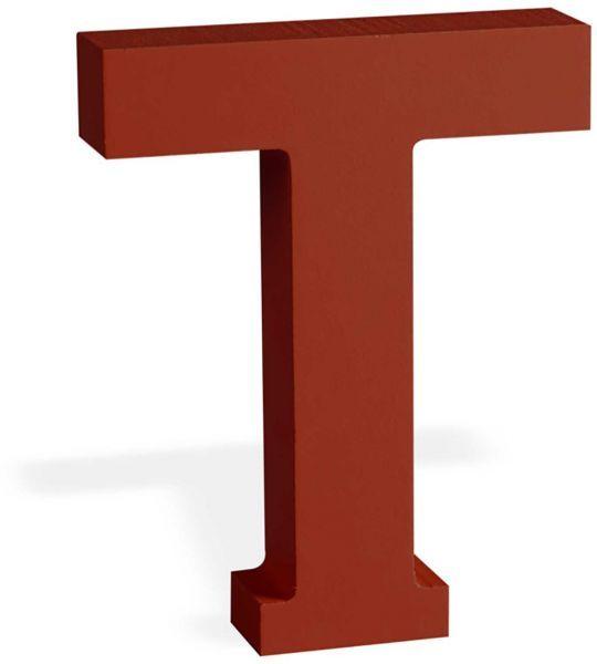 Rainbow Letter T Logo - Wooden Rainbow Letter T (Red, 11 x 8 x 2 cm) | Souq - UAE